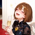 お酒が入ると。 4枚目