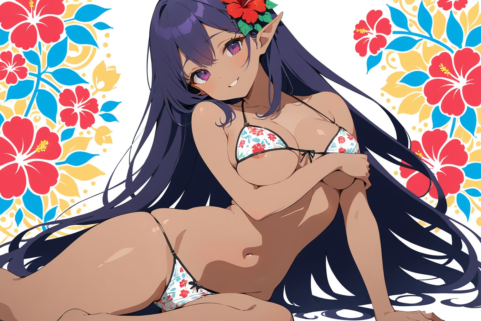 ひさびさのEMERALDダークエルフさん