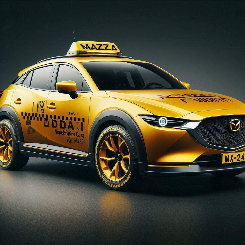 マツダCX-30イエロータクシーのドリ車