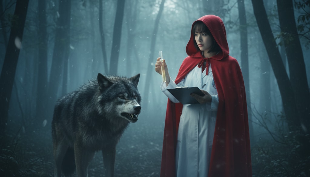 リケジョ、オオカミを「分析」する