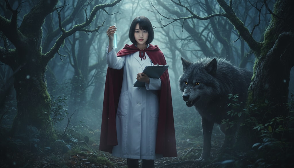 リケジョ、オオカミを「分析」する