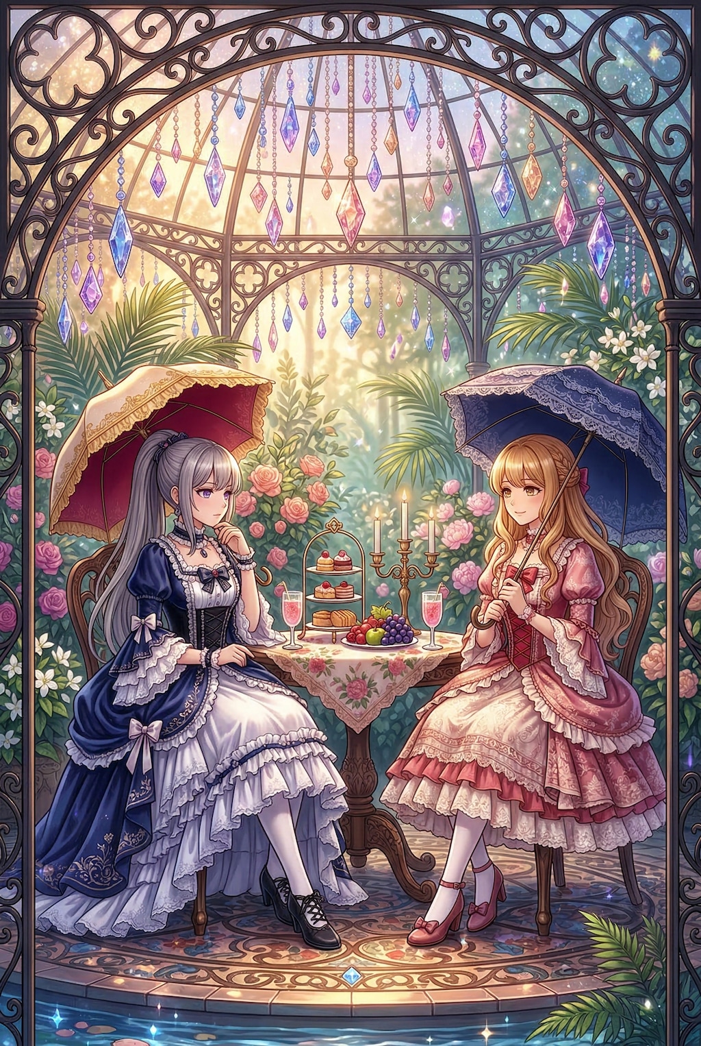 晶庭の静謐なる午後