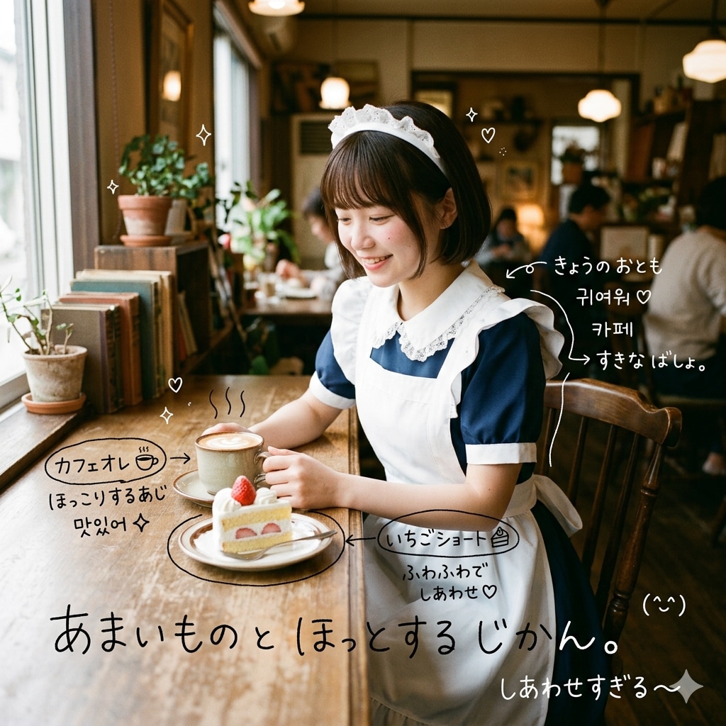 カフェ風ビジュアル