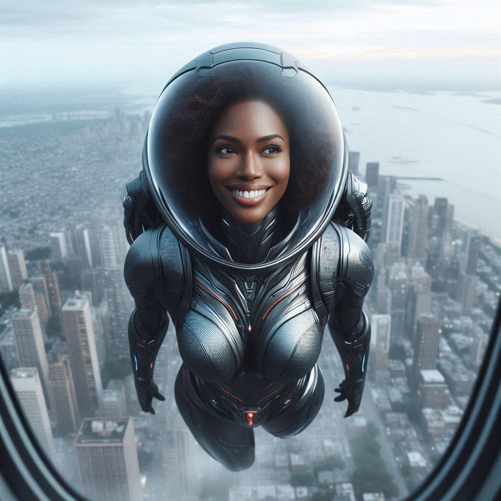 パワードスーツ女子