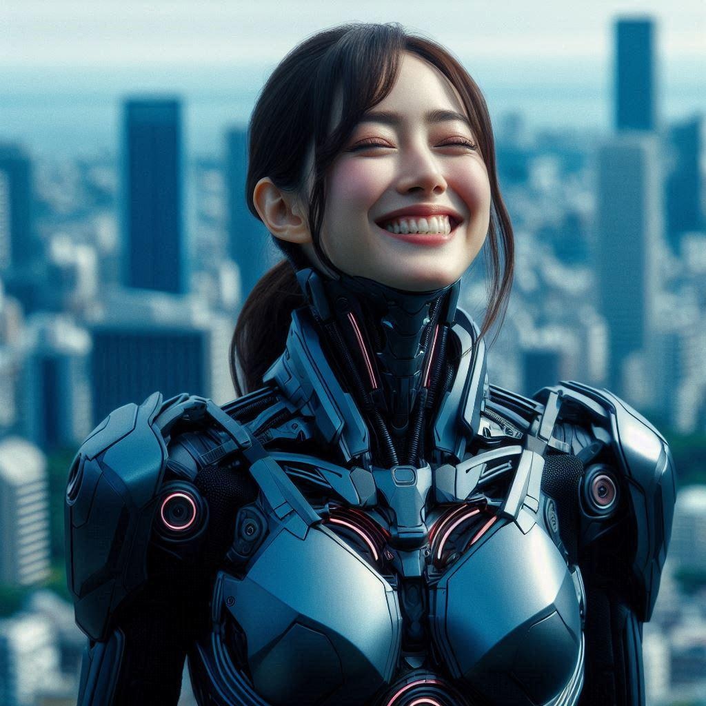 パワードスーツ女子