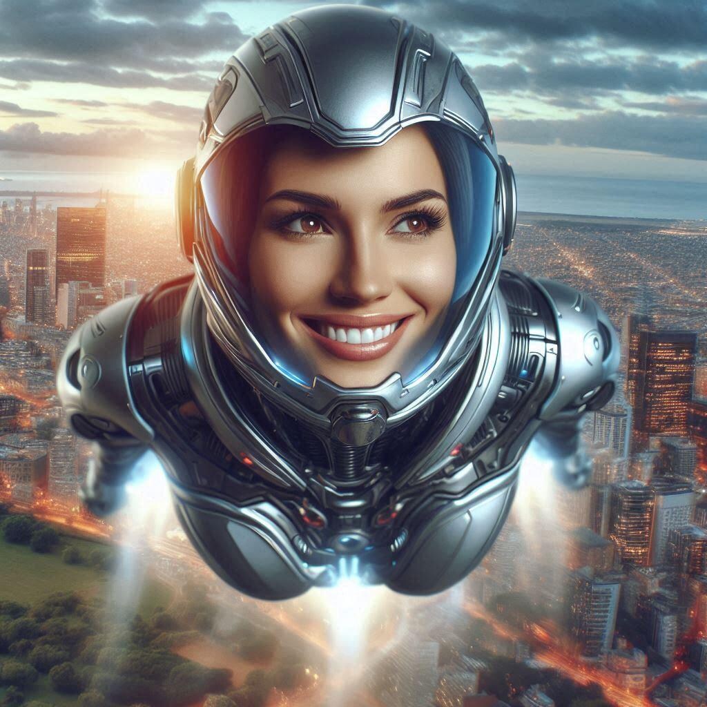 パワードスーツ女子