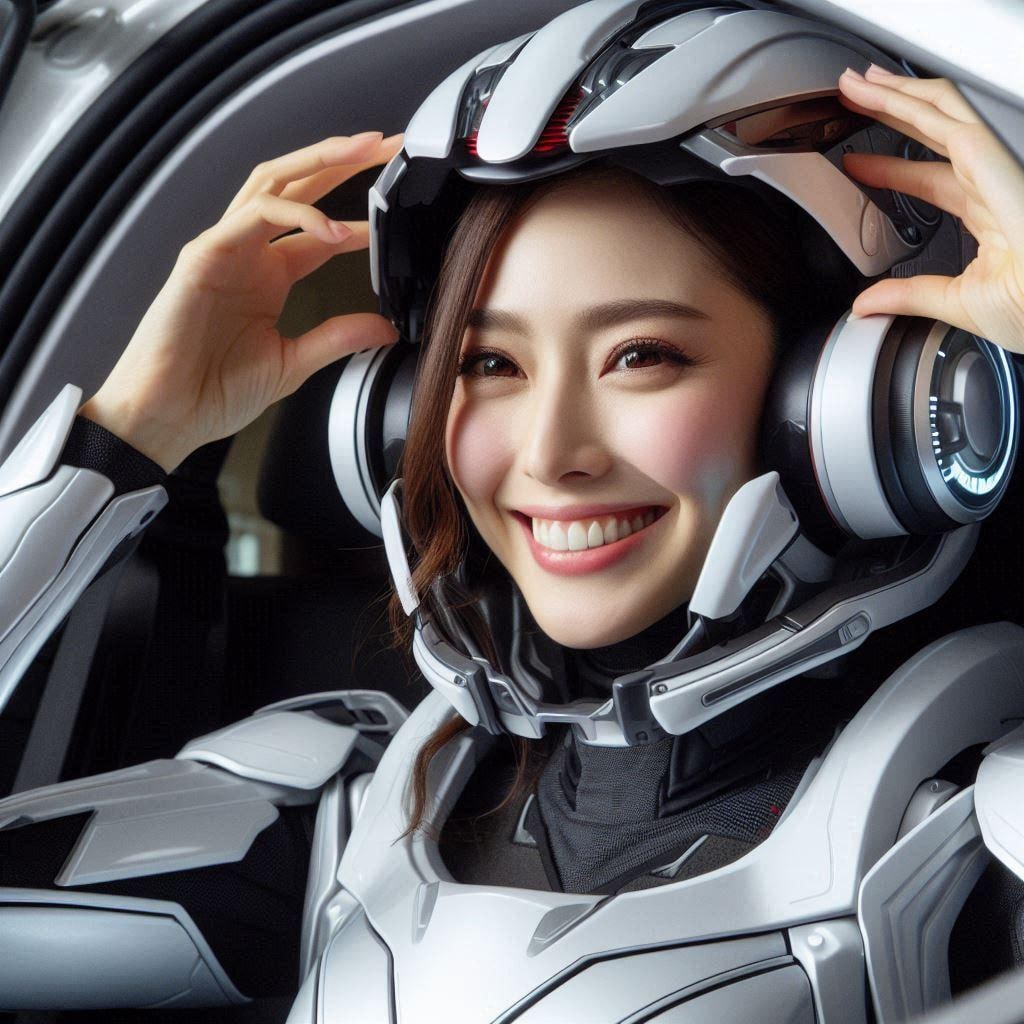 パワードスーツ女子