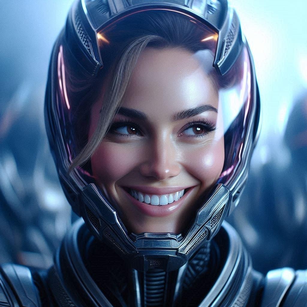 パワードスーツ女子