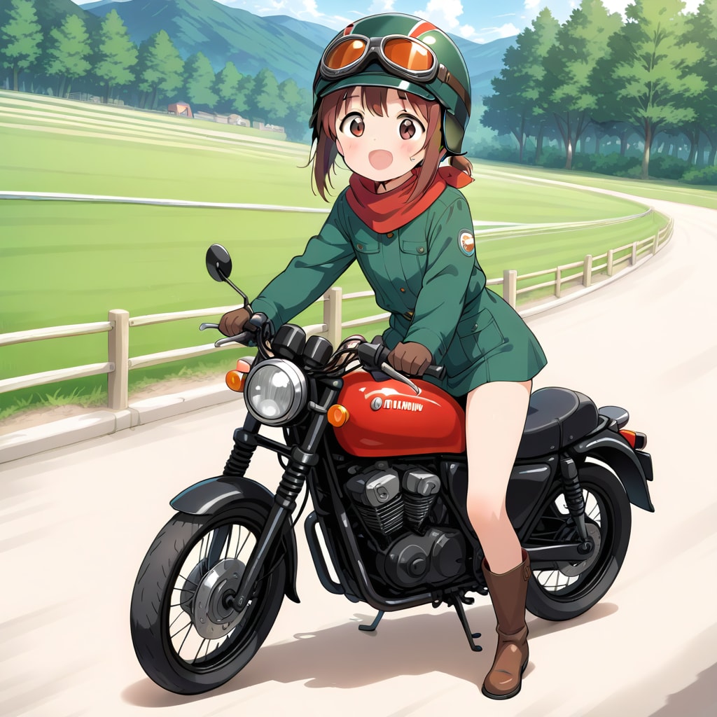 HARPY.  バイク好き彼女