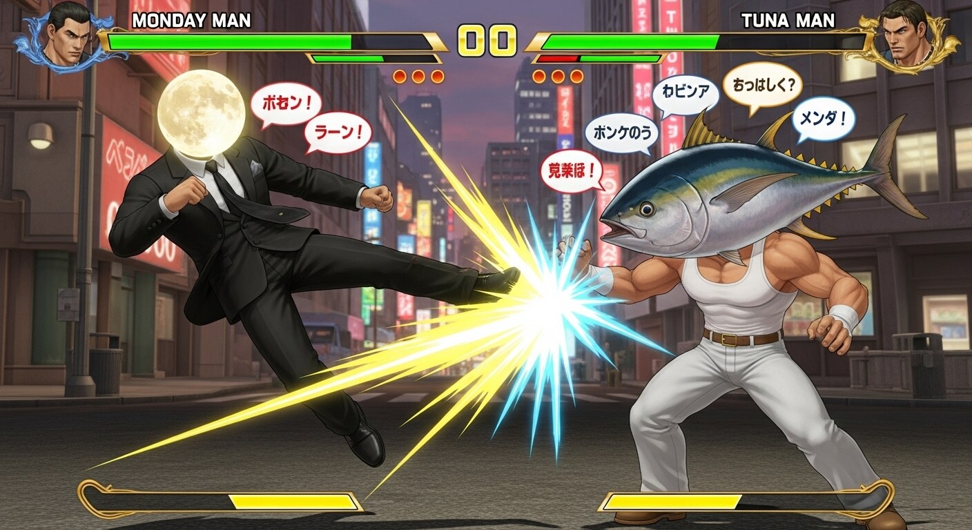 🌕と🐟を喋らせてみた | の人気AIイラスト・グラビア