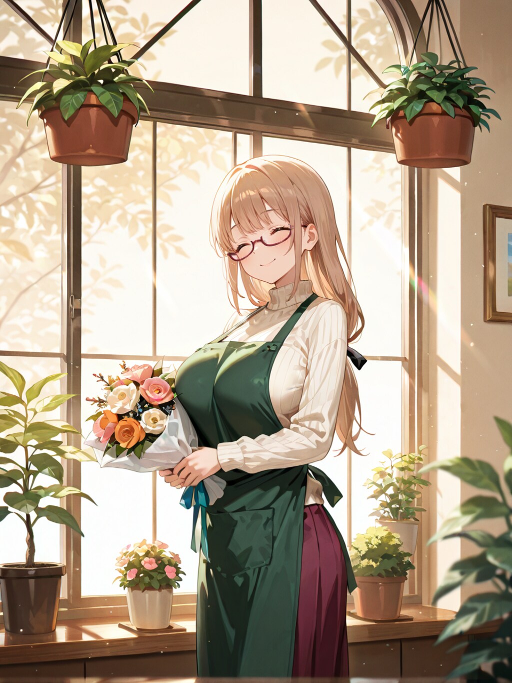 小さな花屋さん