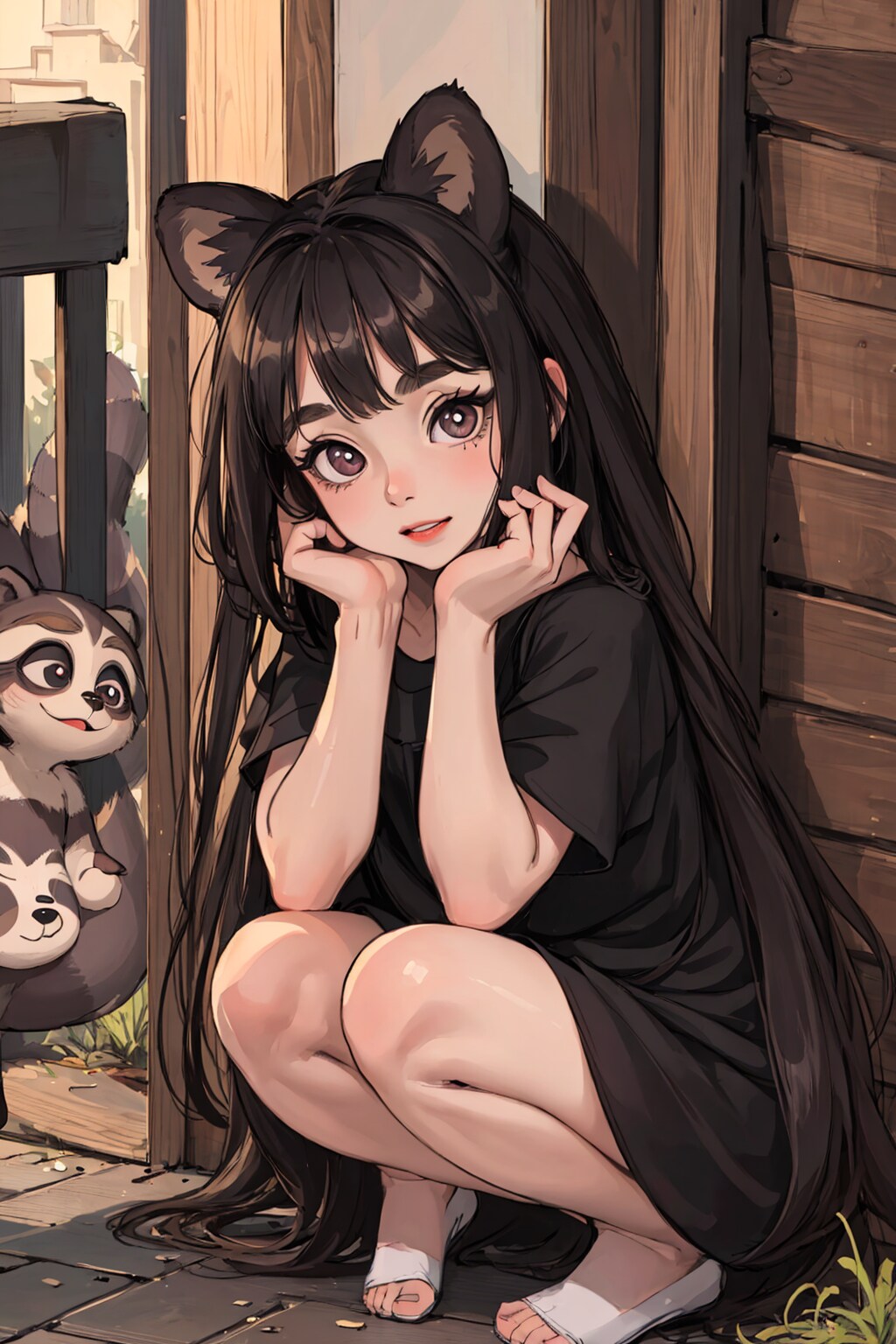 田舎の たぬき娘パート１
