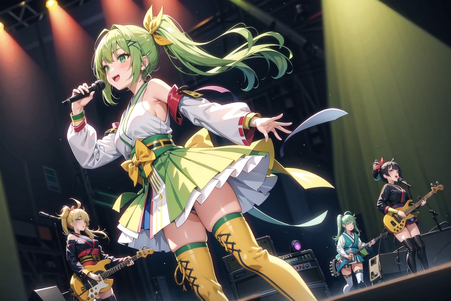 みんなのきみどり企画作品です | の人気AIイラスト・グラビア