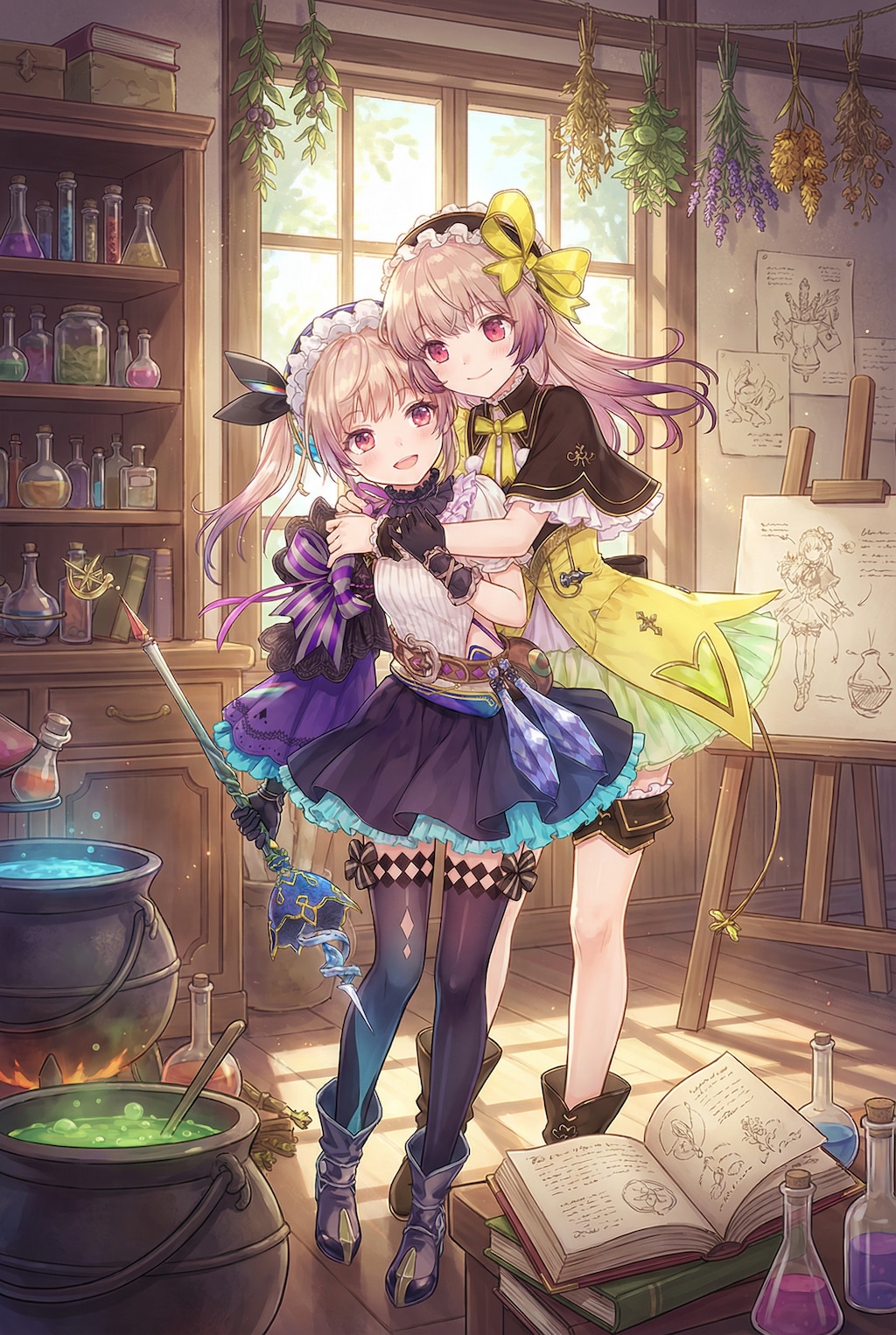 おっとり天然お姉ちゃんと小悪魔系おてんば妹