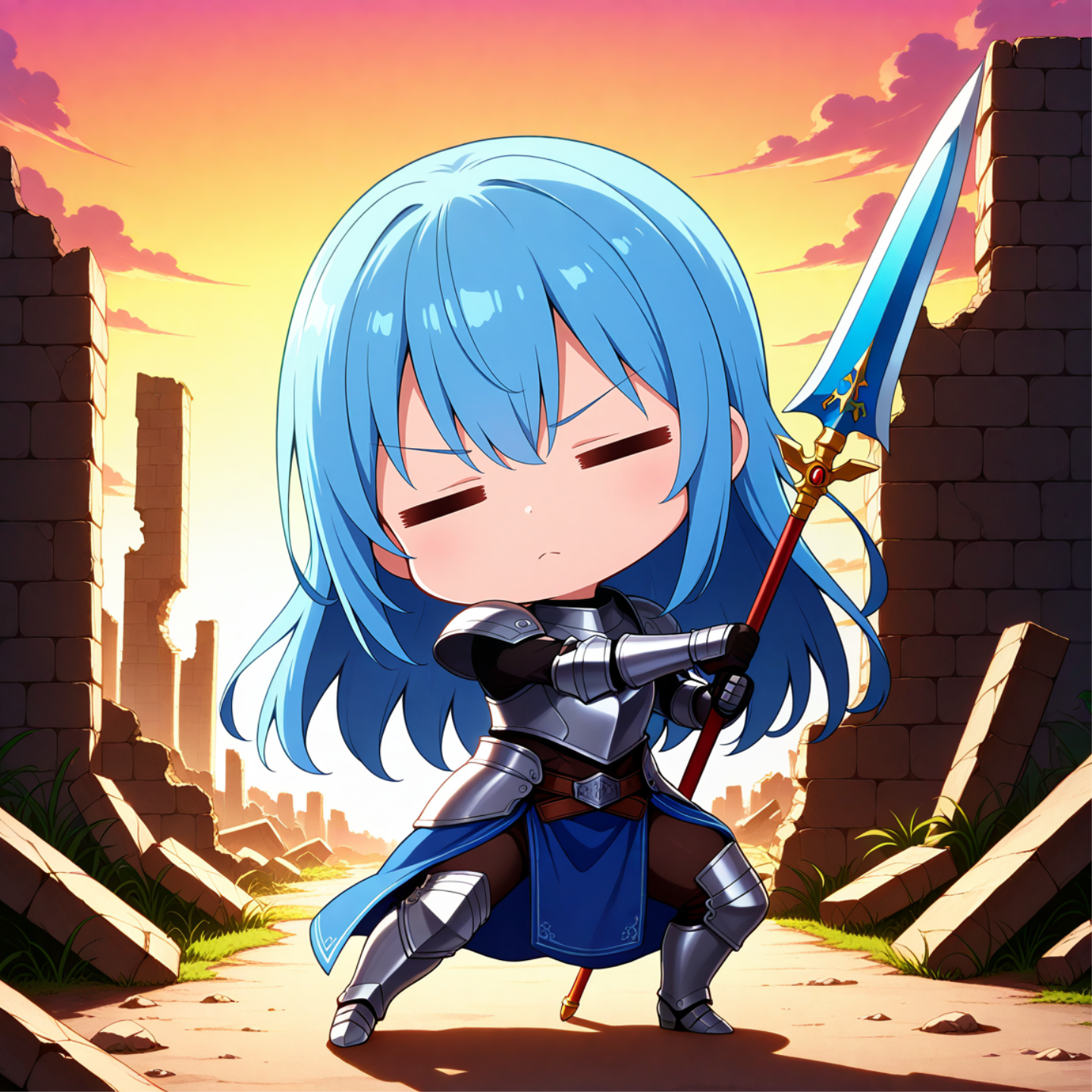 槍兵 | の人気AIイラスト・グラビア