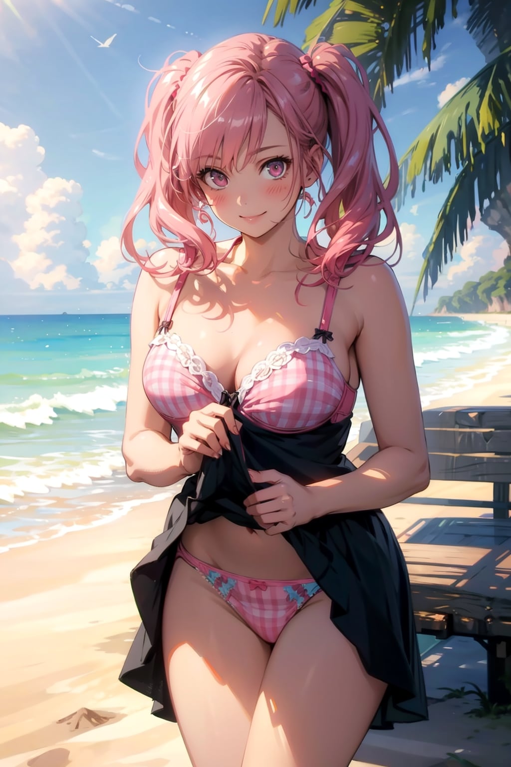 たくし上げちら