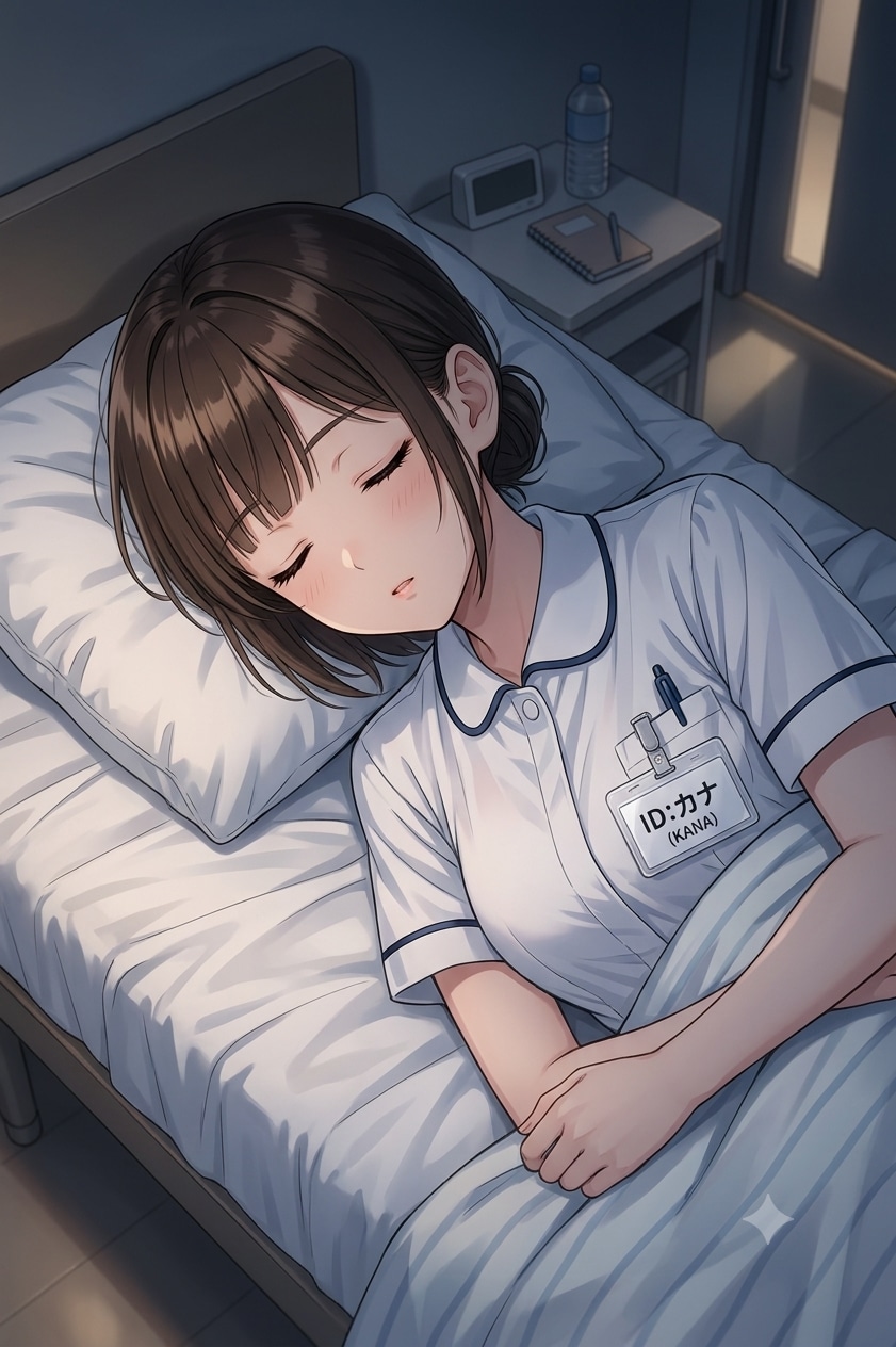【カナ】夜勤の休憩 | の人気AIイラスト・グラビア