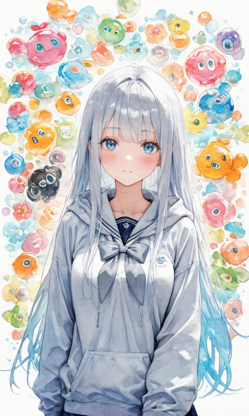 ふわふわ女子高生