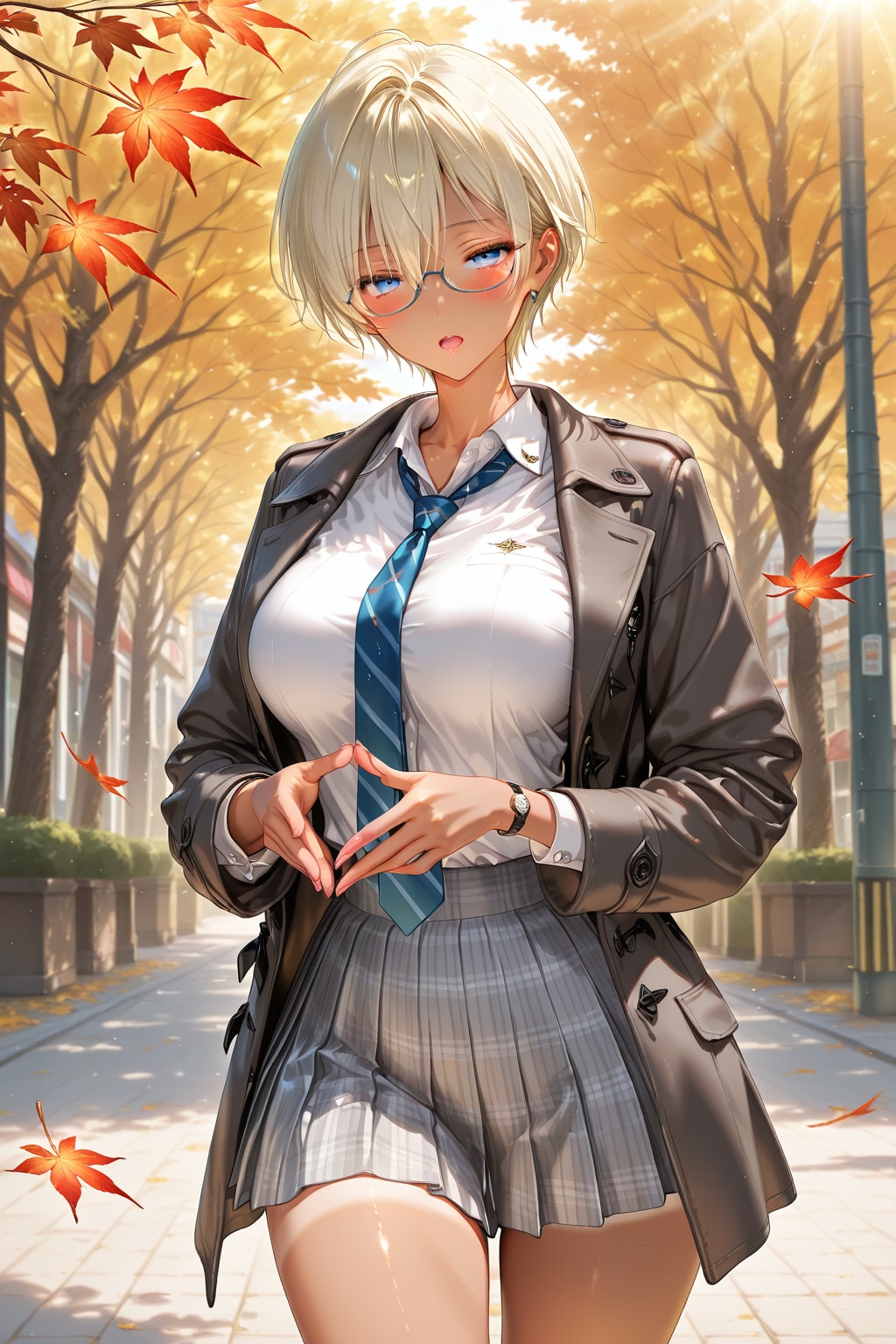 先輩、実は…もじもじ…♡