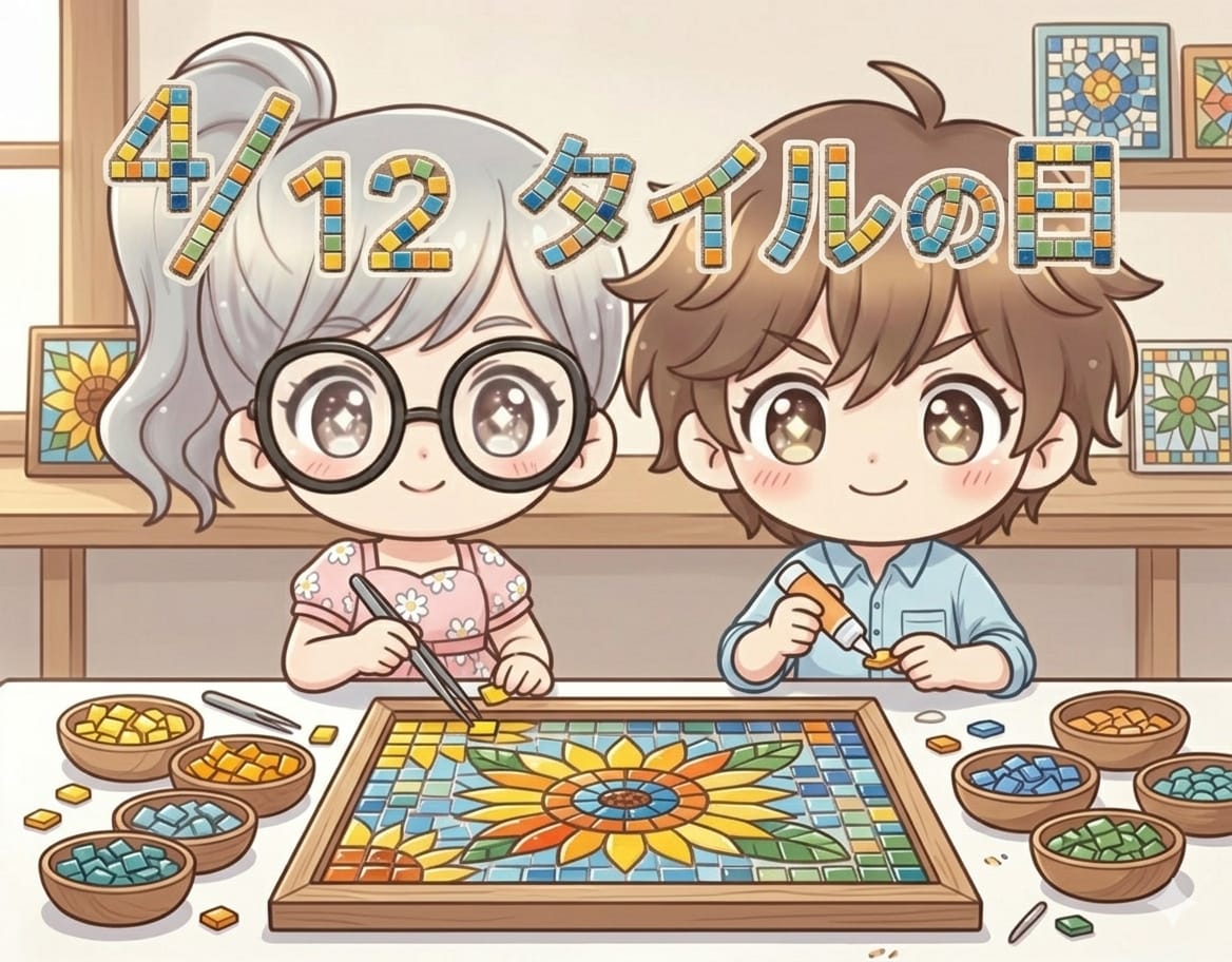 今日は「タイルの日」