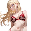 Red Floral Pattern。 5枚目
