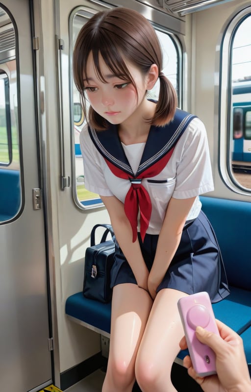 我慢強い女子