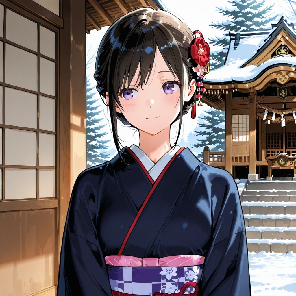 初詣 | の人気AIイラスト・グラビア