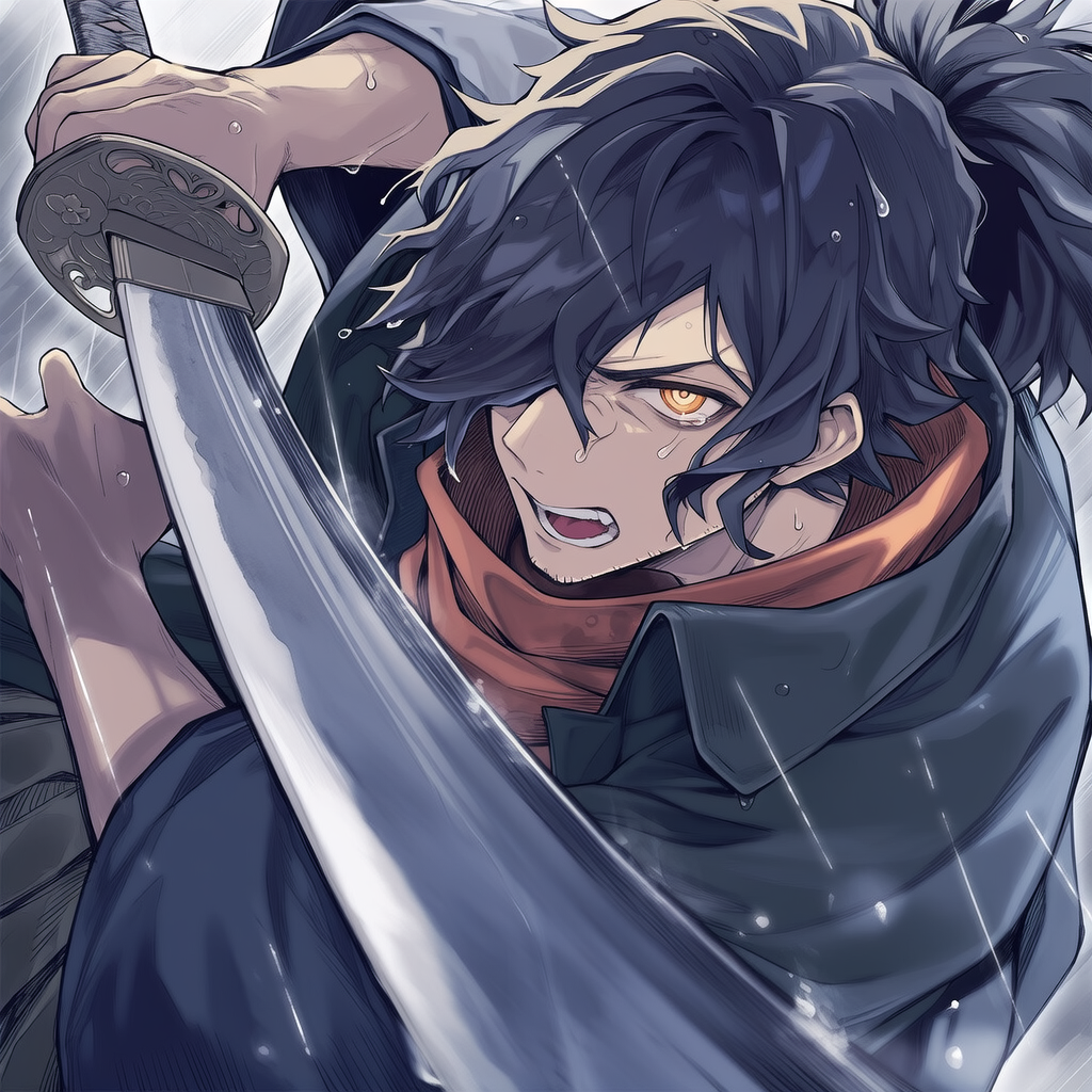 雨は天の涙のごとく