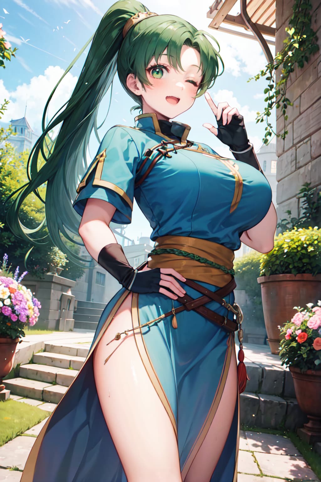 ファイアーエムブレム　リンディス（リン）っぽい１