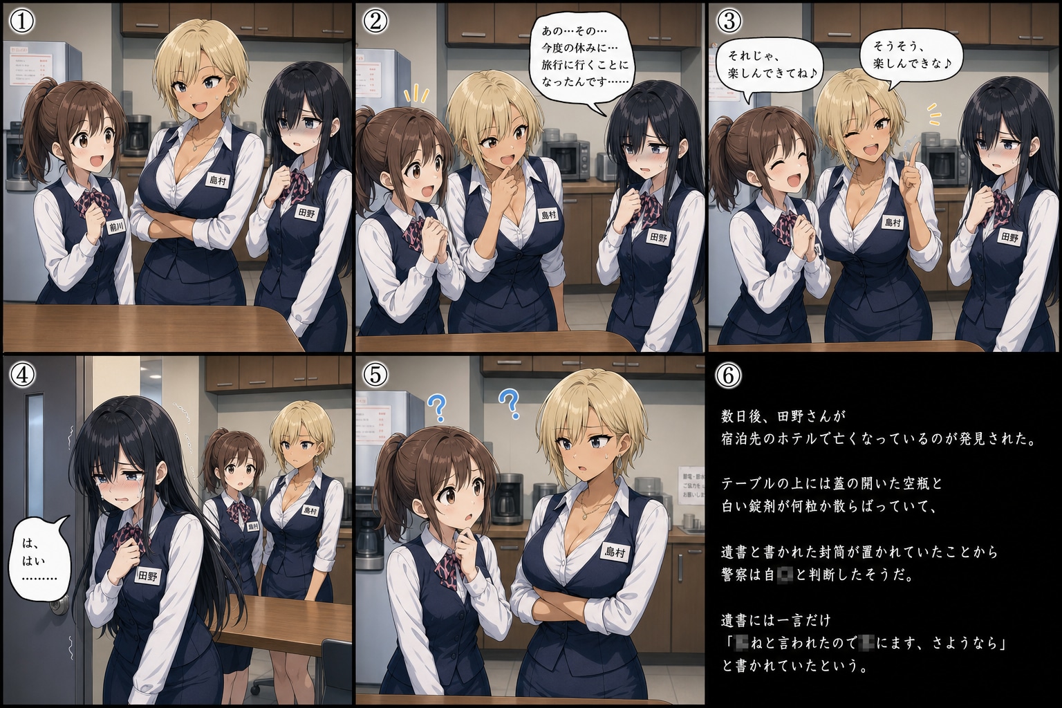BAD END No.14『その思い込みが、彼女を殺す』