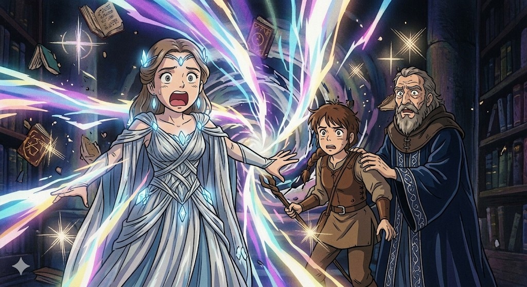 ❴ La principessa magica！El sò podè l’è stà liberà? ❵