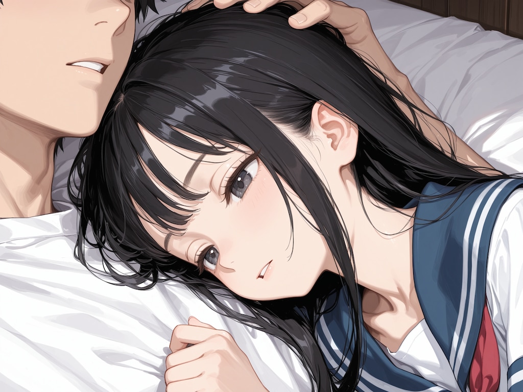 「お兄ちゃんの心臓の音、聞こえるよ」