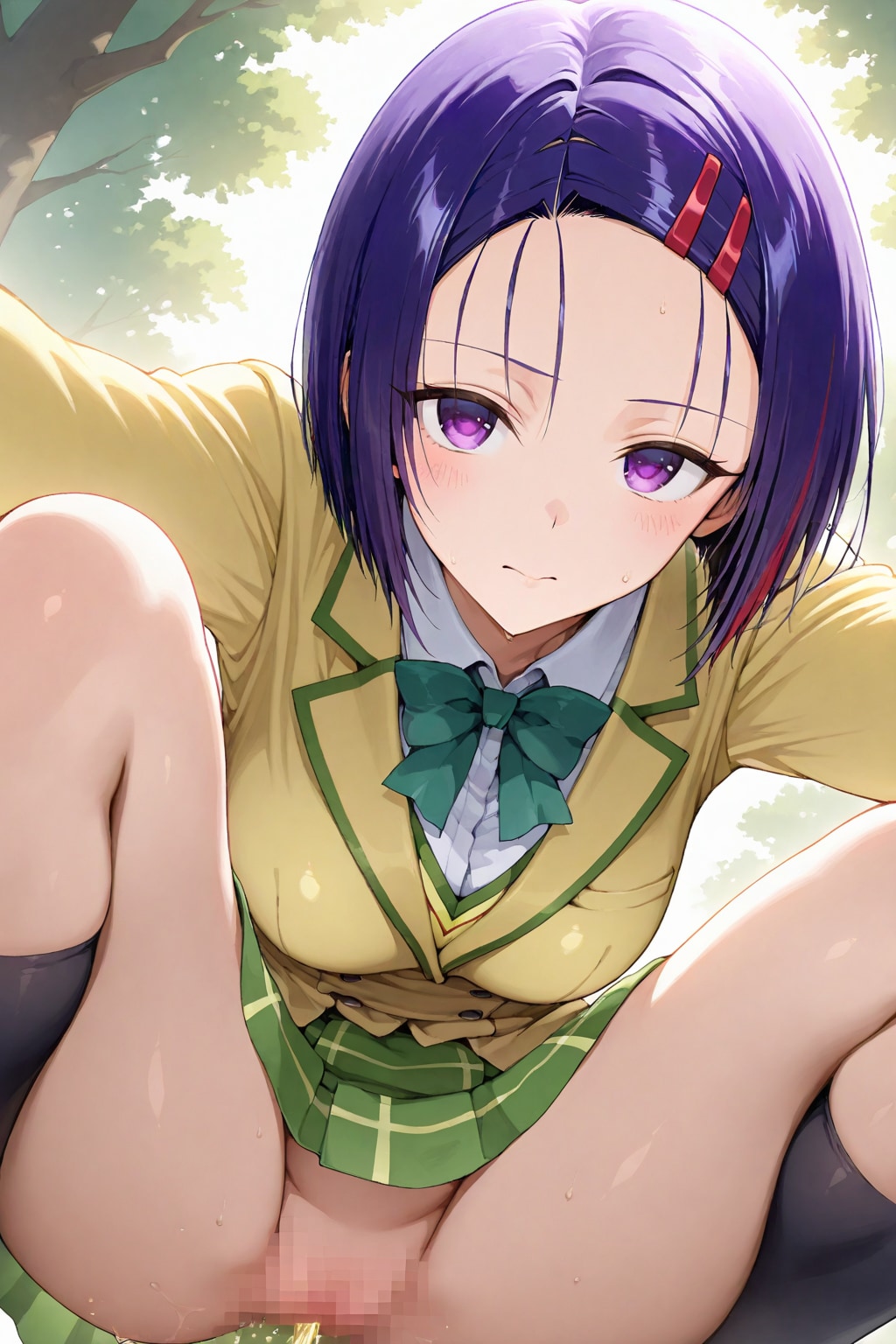 お漏らししちゃう西蓮寺さん