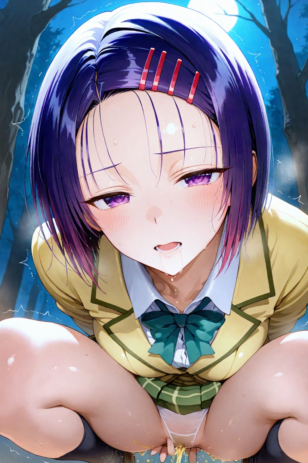 お漏らししちゃう西蓮寺さん