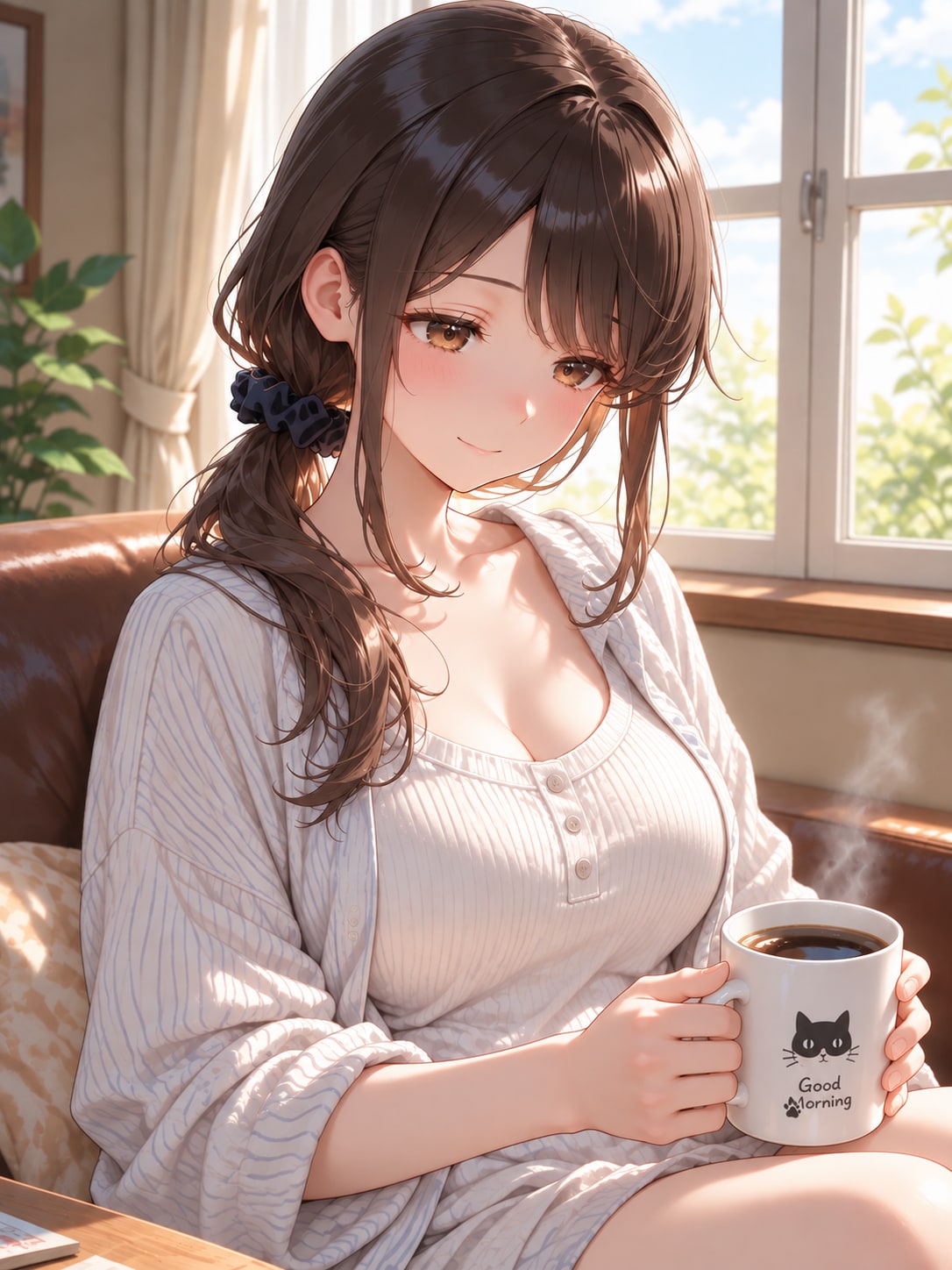 9/6 おはようございます☀️日曜日なので、もう一杯。 | の人気AIイラスト・グラビア