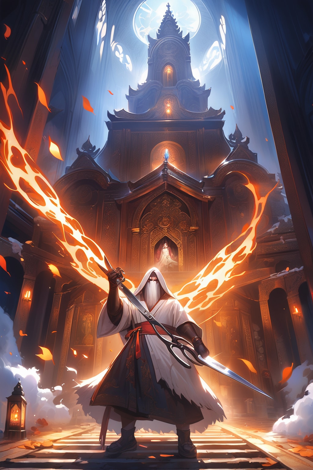 ワシとやるのかの。