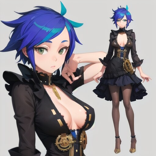 ドレス風のタキシード