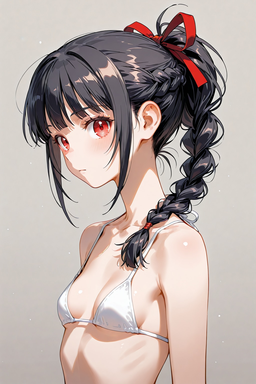 横顔