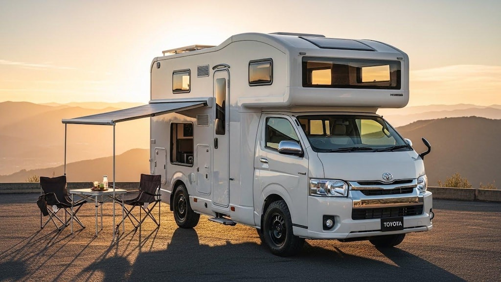 ハイエースキャンピングカー