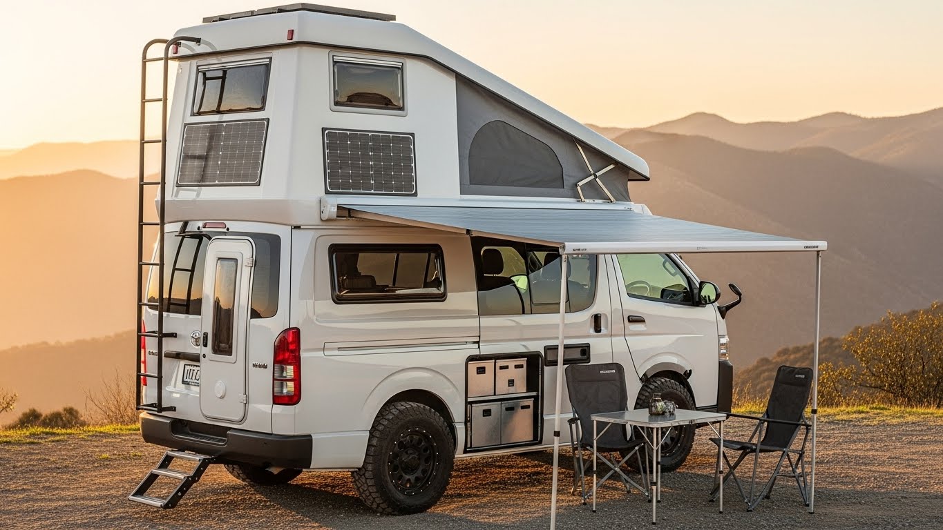 ハイエースキャンピングカー | の人気AIイラスト・グラビア