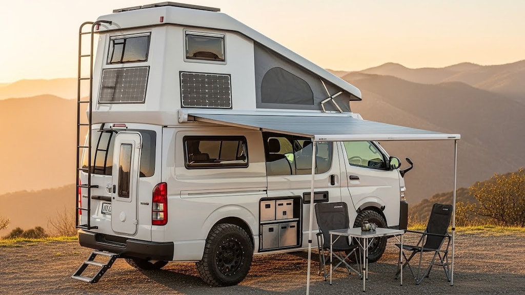 ハイエースキャンピングカー