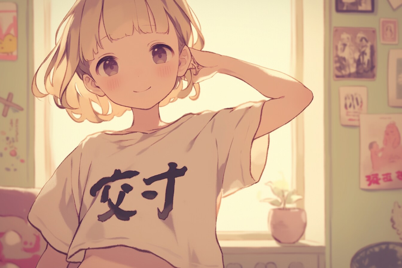 マッシュカットの子✨58 | の人気AIイラスト・グラビア