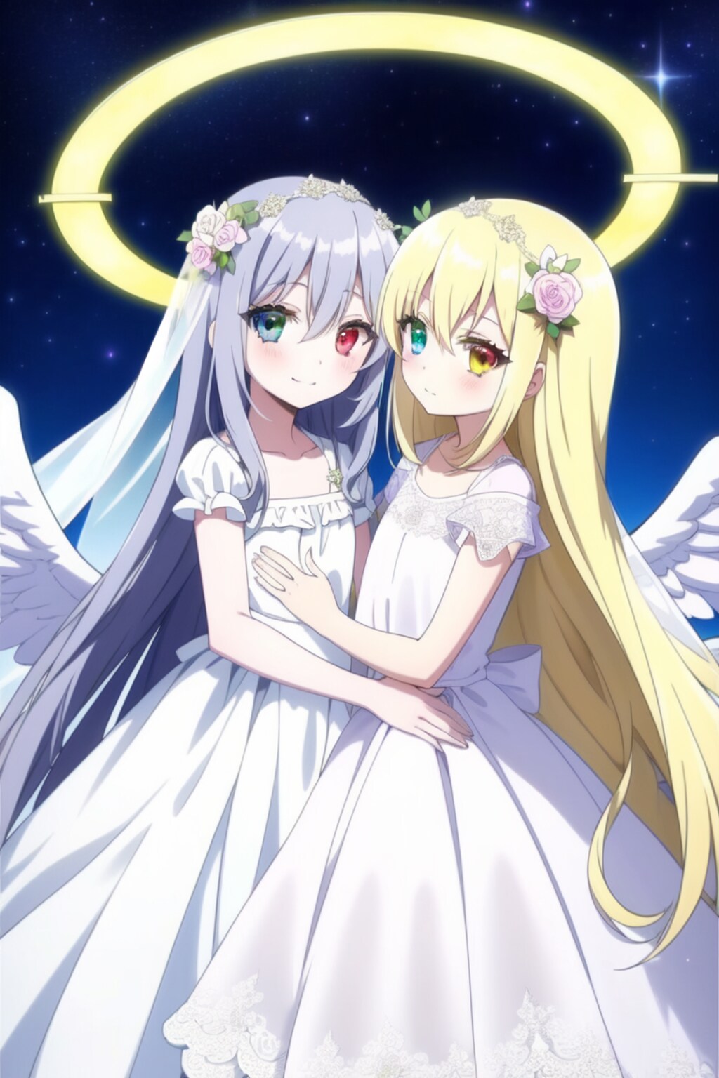 ウエディングドレス(百合)