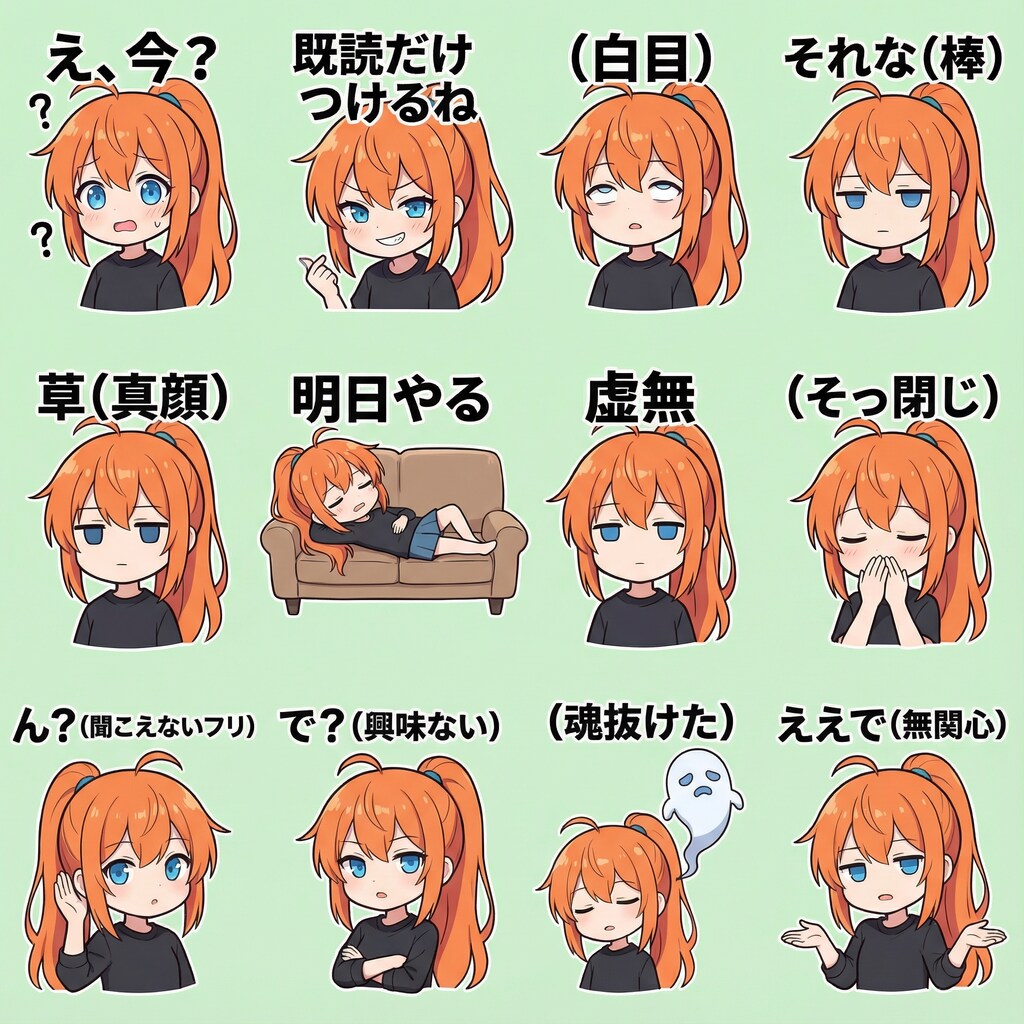 328 ドヤ子スタンプ販売中！(ウソ)