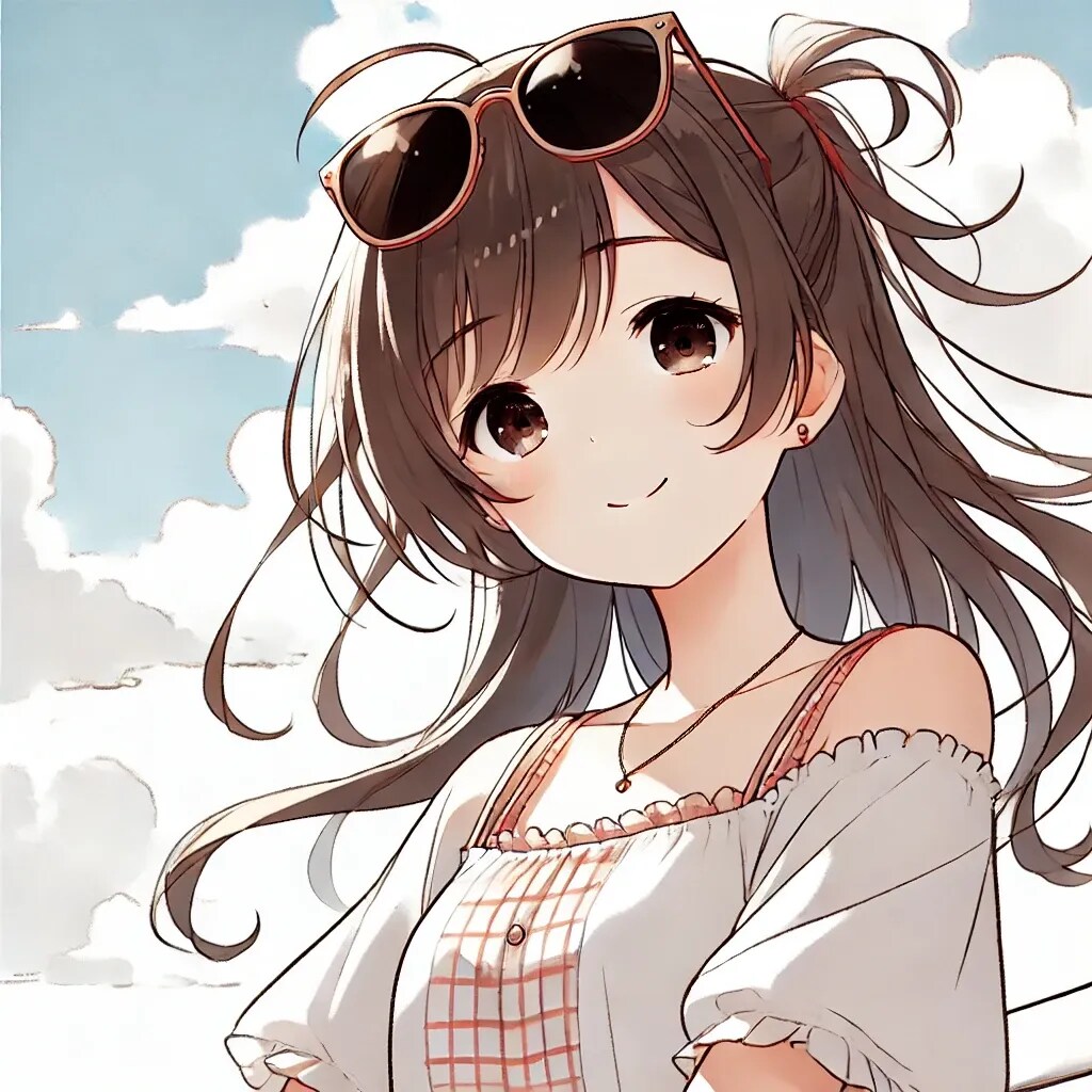 頭サングラス