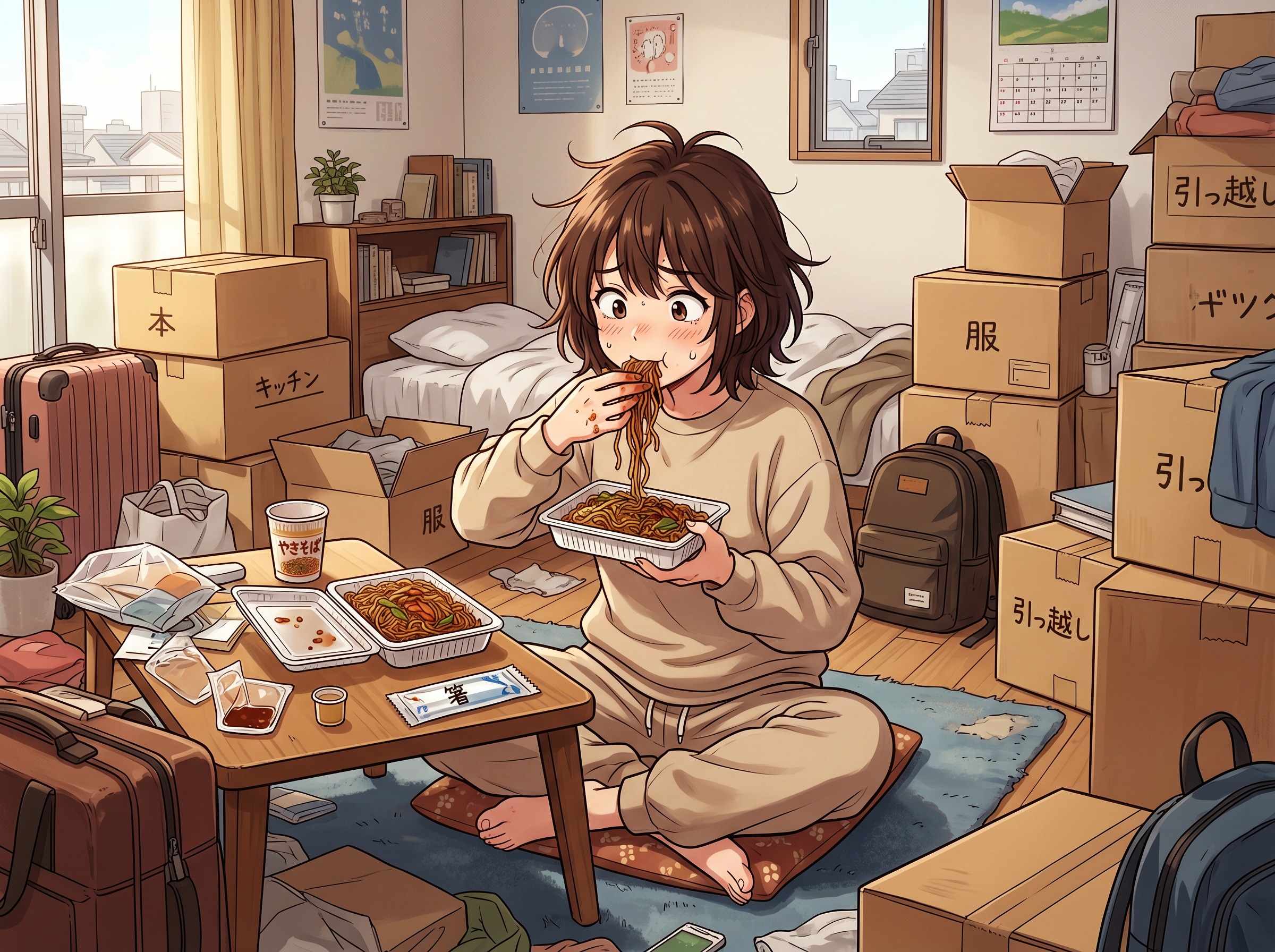 箸がみつからない‼️ | の人気AIイラスト・グラビア