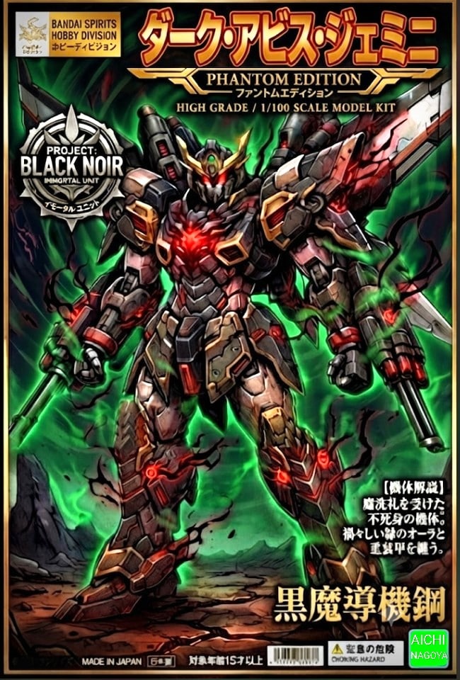 遂に誕生！グリューン･ケイオスの魔洗礼を施した成層圏･侵攻用･不死身メカ💥