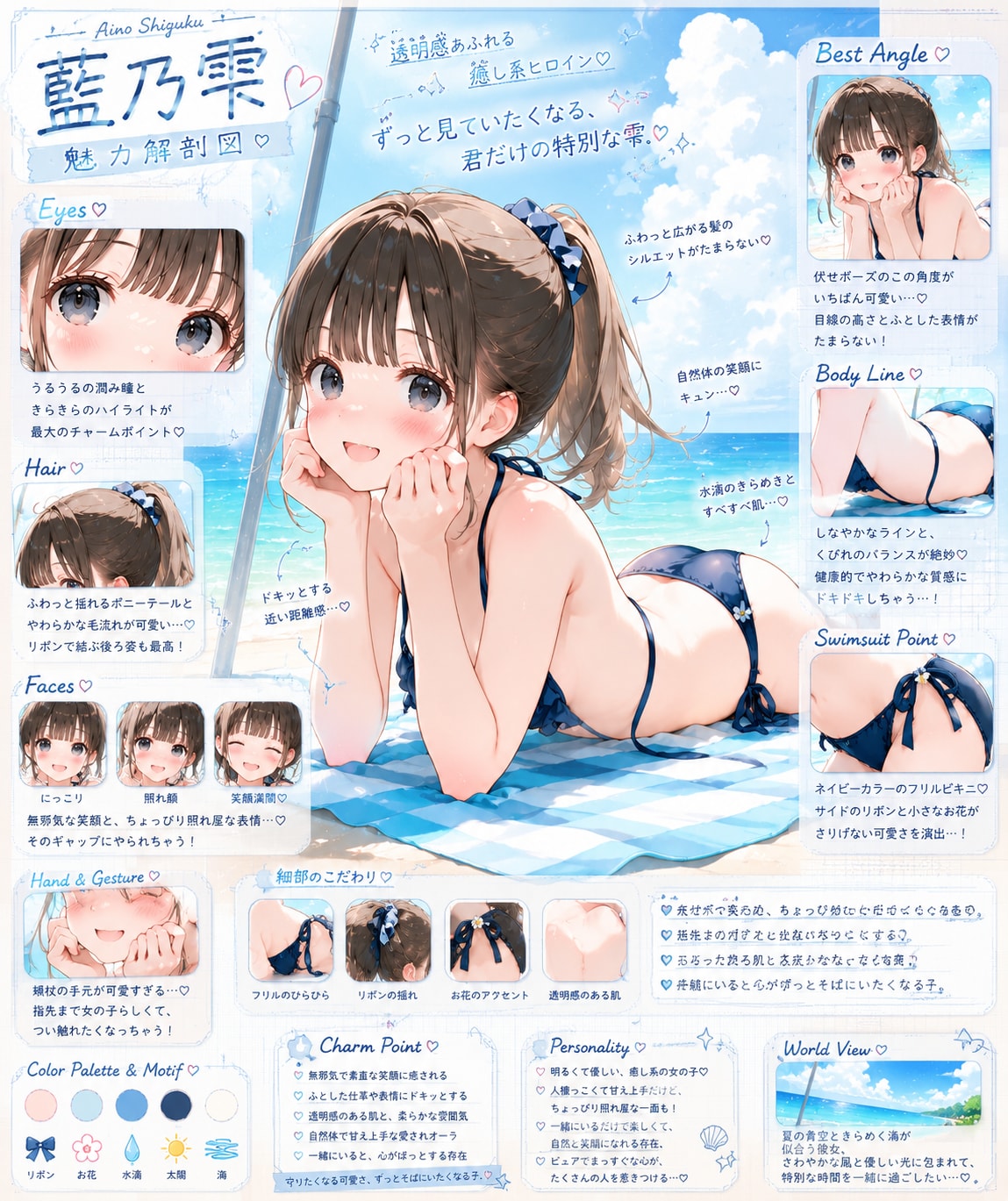 雫ちゃん魅力解剖図