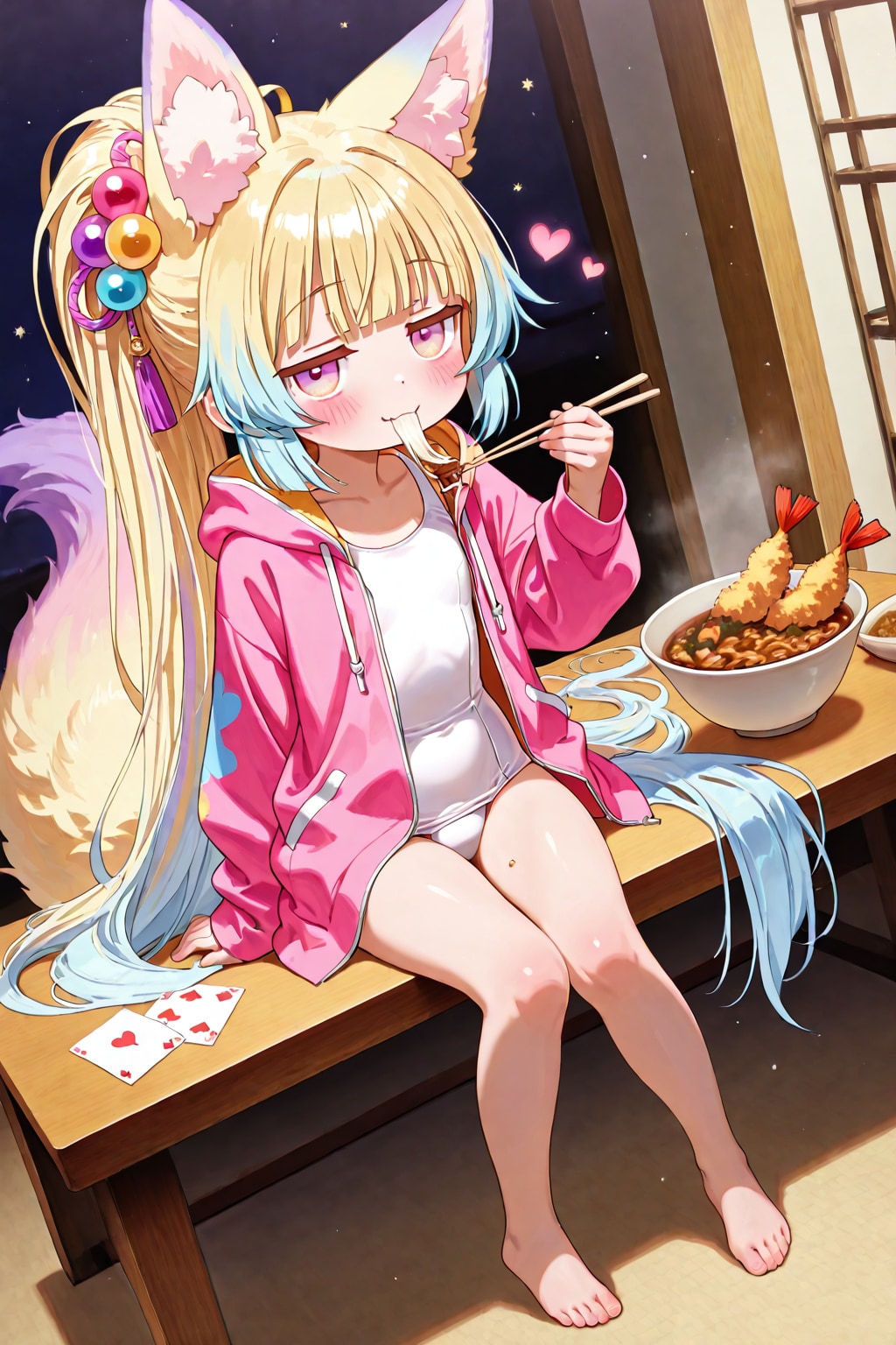 海老天もいいけど半熟卵天も大好き