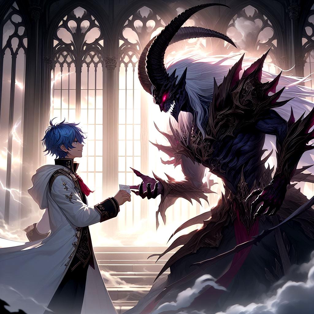 勇者と魔王 -Exchange of business cards-